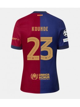 Barcelona Jules Kounde #23 Replika Hemmakläder 2024-25 Kortärmad